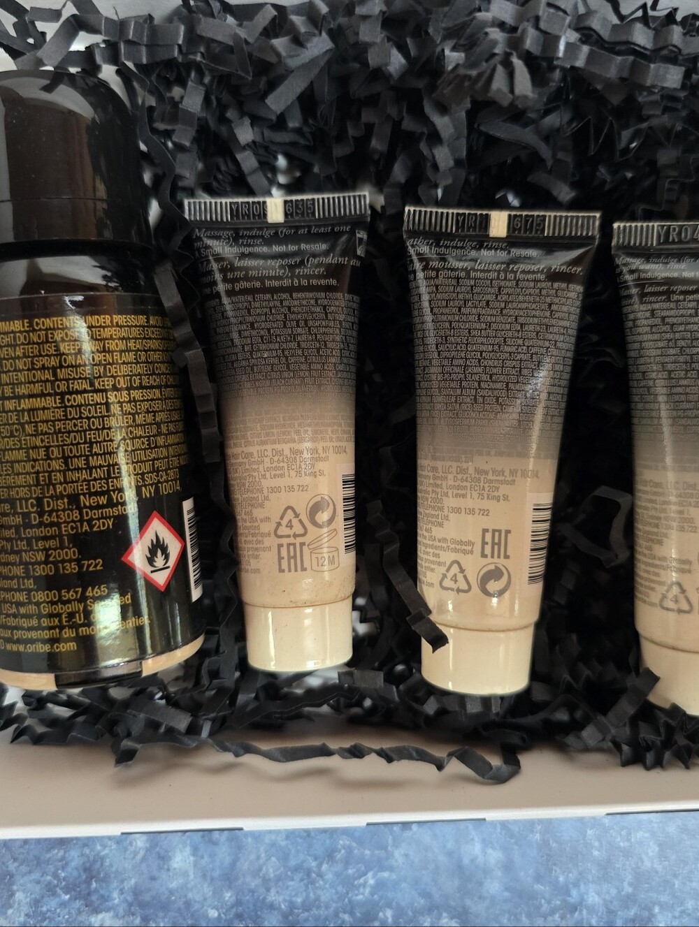 ORIBE Gold Lust Travel Hair Trio in Black & Gold from SEPHORA INSIDER - NIB - Picture 4 of 11
